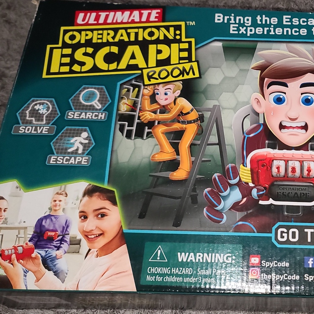 Spy Code Ultimate Operation Escape Room with 3 Original Challenges Plus New!!!